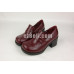 New! V1 Student Round Head Thick High Heel Shoes Japanese School Cosplay Shoes